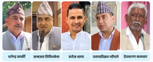 लुम्बिनी प्रदेश,कांग्रेसका मन्त्रीहरूले संसदीय दलमा राजीनामा बुझाए