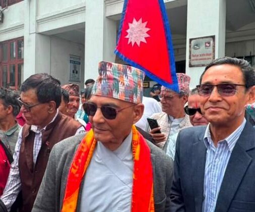 धवल शम्शेरले दिए ‘जय नेपाल पार्टी’ दर्ताका लागि निवेदन