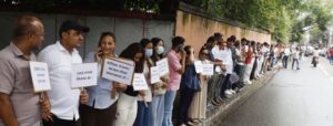 वैदेशिक रोजगार व्यवसायीले दिए विभागमा धर्ना