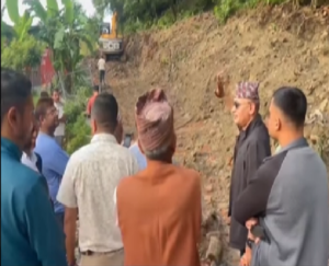 गोकर्णेश्वरमा करिडोर खोल्न नेपाल ट्रस्टको जग्गामा डोजर, सेनाको अनुरोध अस्वीकार
