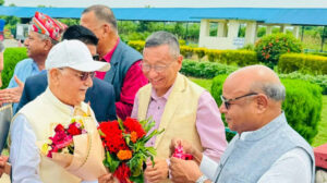 प्रतिनिधिसभा चुनावपछि पहिलोपटक गृहजिल्ला झापा पुगे ओली