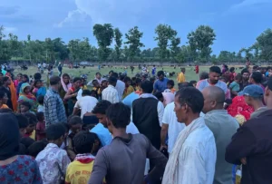 सुस्तामा बाढीको जोखिम टरेपछि घर फर्किँदै स्थानीय