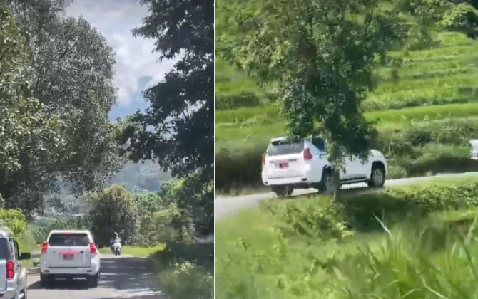 राहत सामग्रीसहित बाढी प्रभावित क्षेत्रको निरीक्षण गर्न देउवा नुवाकोट प्रस्थान