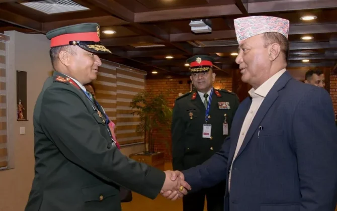 प्रधान सेनापति सिग्देल बेलायत प्रस्थान, सैनिक सम्बन्ध थप सुदृढ हुने विश्वास